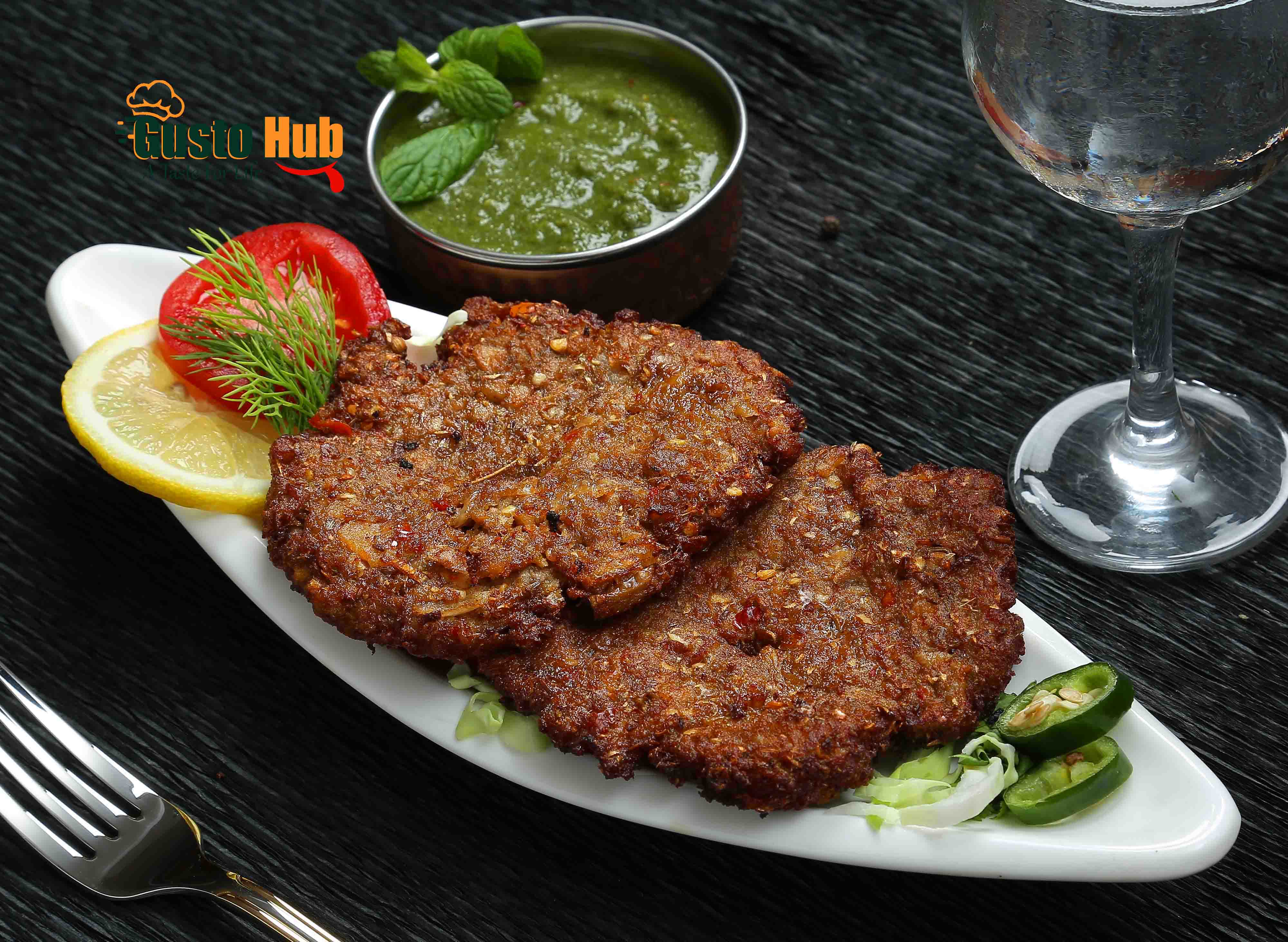 Chicken Chapli Kabab