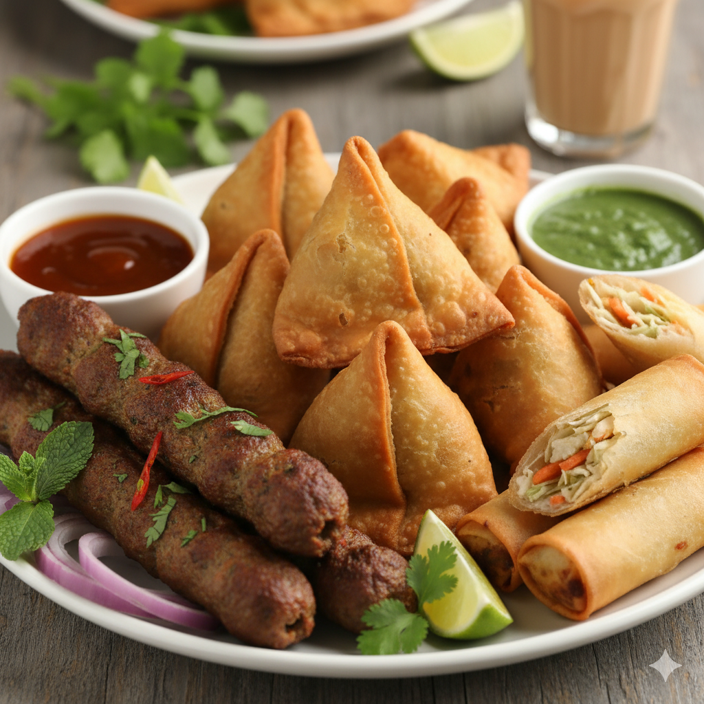snacks plate